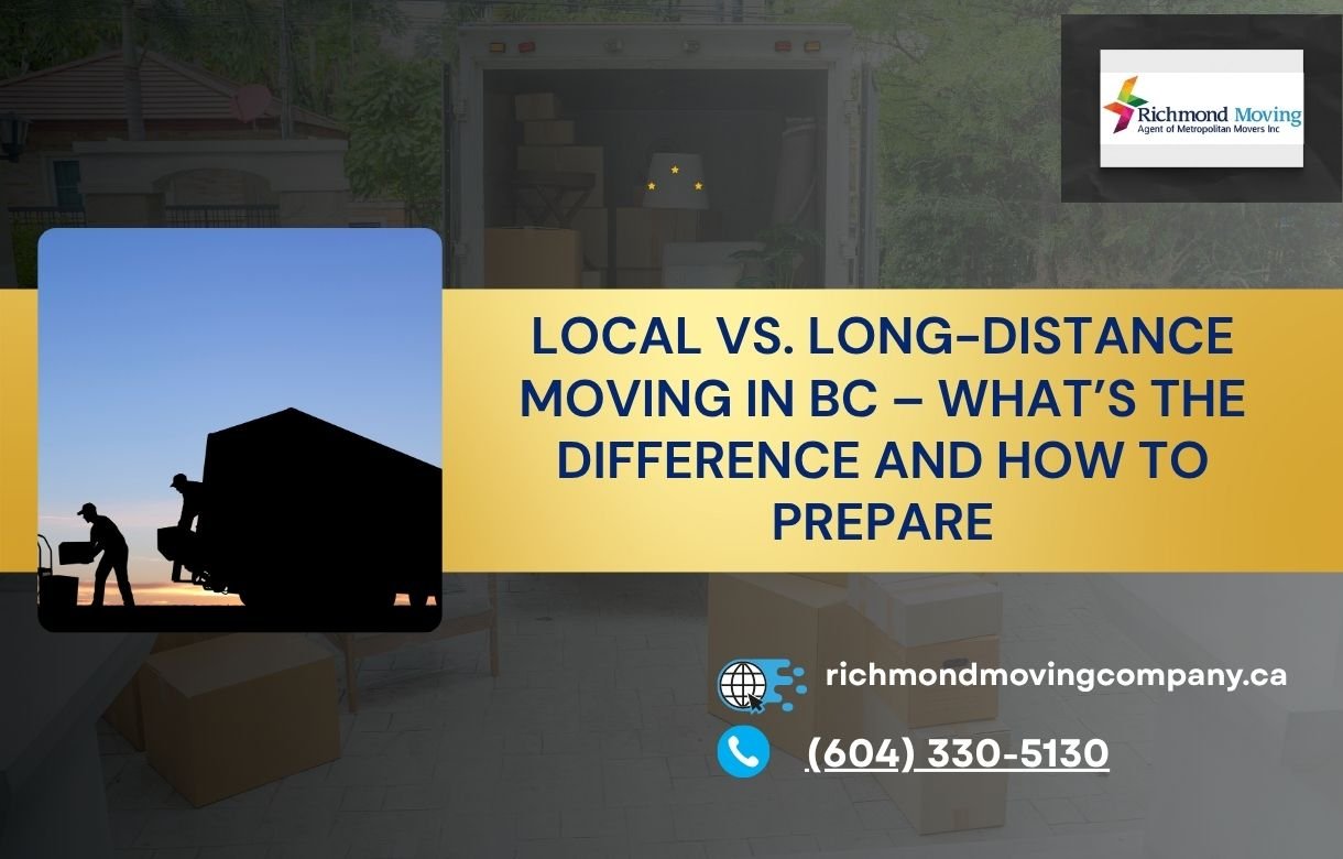 Local vs. long-distance moving in BC – What’s the difference and how to prepare