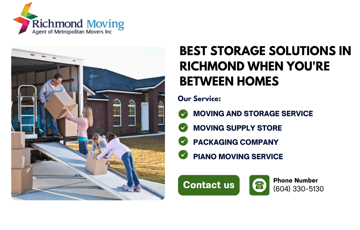 Best Storage Solutions in Richmond When You're Between Homes