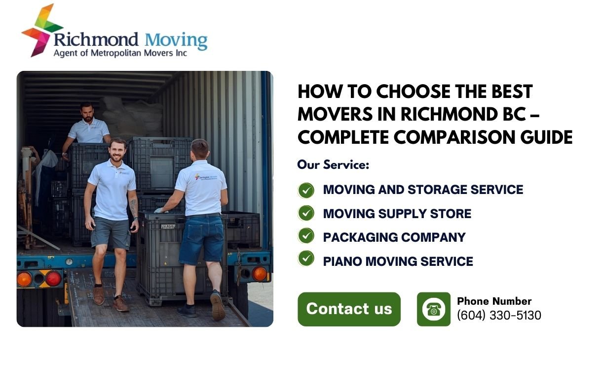 How to Choose the Best Movers in Richmond BC