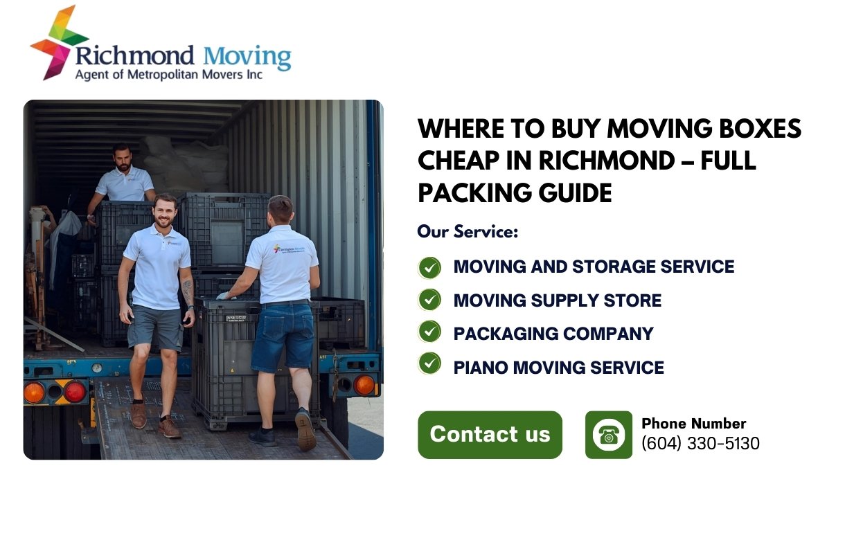 Where to Buy Moving Boxes Cheap in Richmond – Full Packing Guide