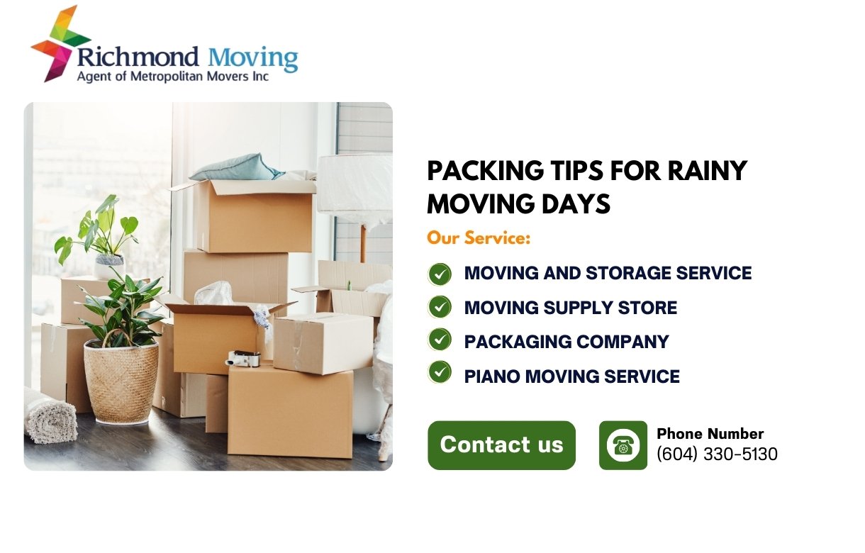 Packing Tips for Rainy Moving Days in British Columbia