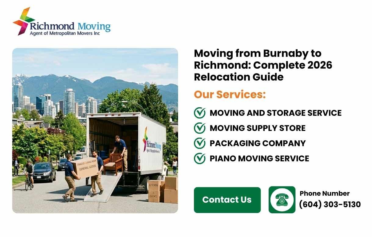 Moving from Burnaby to Richmond: Complete 2026 Relocation Guide